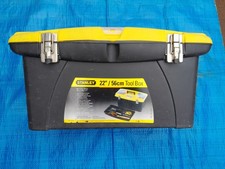 Stanley 22"/56cm Plastic Toolbox  (slightly dirty)