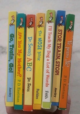 Lot of 7 - Children's Dr. Seuss Board Books, Dr. Suess ABC & Others