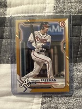 2021 BOWMAN FREDDIE FREEMAN GOLD /50