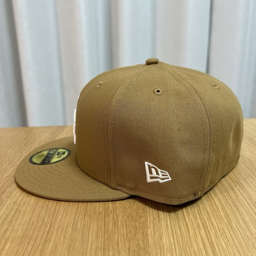 NEW ERA 59FIFTY MLB Los Angeles Dodgers Wheat x White Baseball Cap 14525216 - Picture 4 of 13