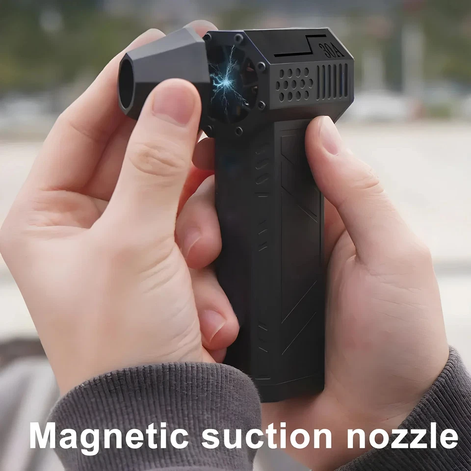 Electric Wireless Air Duster Mini Compressed Air Blower Gun Type-C Air Duster - Image 3 of 4