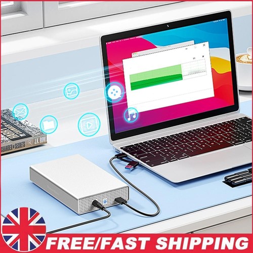 HDD Case 5Gbps 20TB HDD Box Hard Drive Disk Enclosure for 3.5inch SATA/SAS HDD