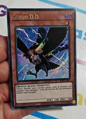 RABE D.D.   (D.D. Crow)   Secret SP   RA02 IT002   1Ed   DEUTSCH NEU YU-GI-OH 