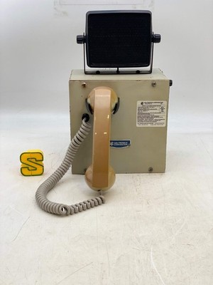GAI-Tronics 701-302 Handset/Speaker Telecom Amplifier 120V w/ Speaker (Used)