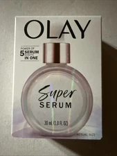 OLAY Super Serum Power Of 5 Benefits In One 1.0 FL OZ  / 30 ML NEW In Box