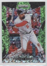 2019 Panini Prizm Tier II Lime Green Donut Circle /199 Anthony Rendon #138 09wc