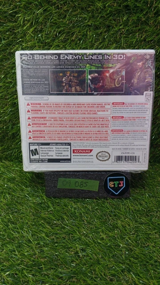 Metal Gear Solid 3D: Snake Eater para Nintendo 3DS - ¡SELLADO DE FÁBRICA! Foto 2 de 4