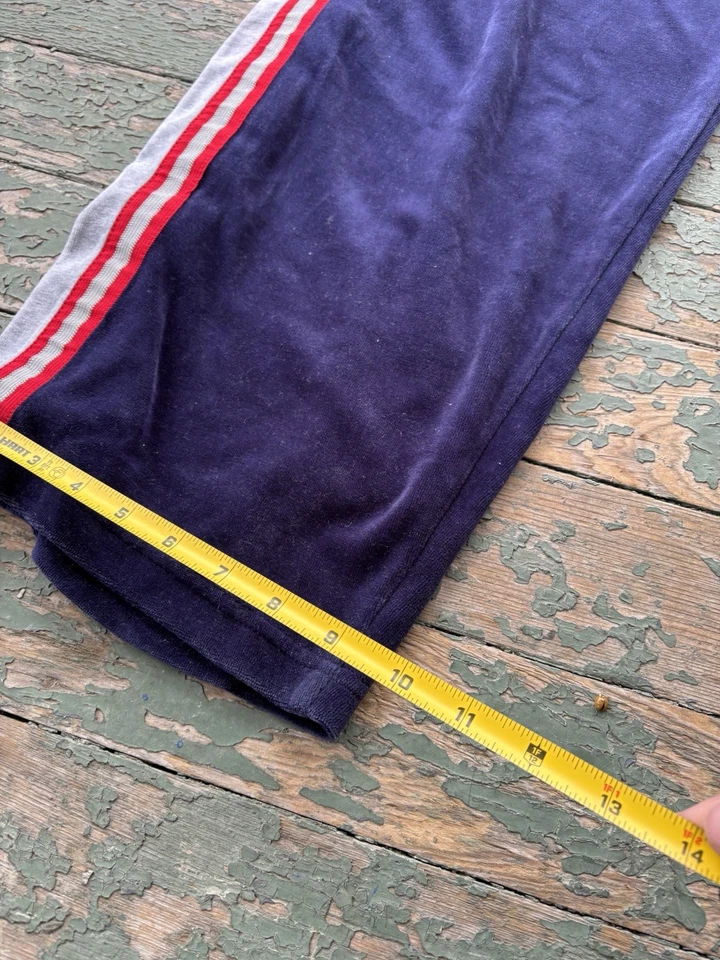 Vintage Rocawear Tracksuit Mens 3XL Blue Velour Hoodie Pants Set 90s Y2K Zip Up - Image 4 of 4