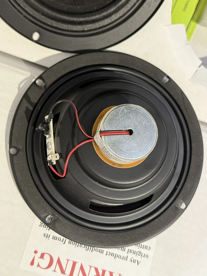 Cycle Sounds Series 6 6.5" 300W Coaxial Speakers Harley Davidson 2 Ohm Touring - Image 4 of 4