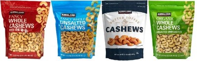 Kirkland Signature Salted / Organic / Butter Toffee / Ungesalzen & Roasted Cashew