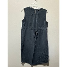 Adorable! Women’s Gap Maternity Charcoal Gray Sleeveless Dress, size M Medium