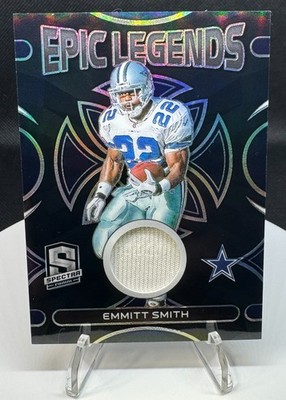 2023 Panini Spectra Emmitt Smith #/99 Epic Legends Patch Cowboys #ELM-ESM