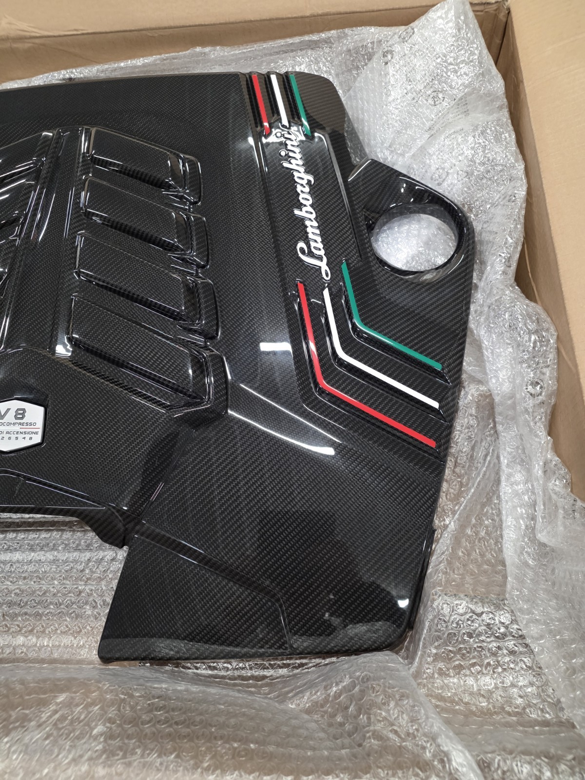 Lamborghini URUS Carbon Fiber Engine Cover 4ML133849 GENUINE NEW