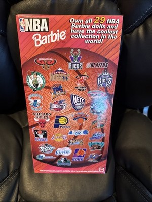 Vintage 1998 Mattel Barbie NBA Orlando Magic Authentic NBA Team