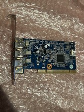 UNIBRAIN FIREBOARD BLUE 3-PORT VER. 1.1 PCI FIREWIRE CARD
