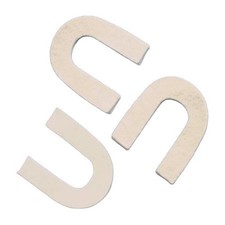 McKesson Heel Spur Pad Beige .25" Thick Adhesive Foam One Size Adult, 144 Count