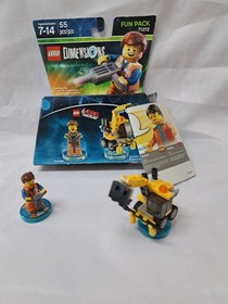 LEGO Dimensions Fun Pack - The Lego Movie Emmet & Excavator 71212 Factory Sealed