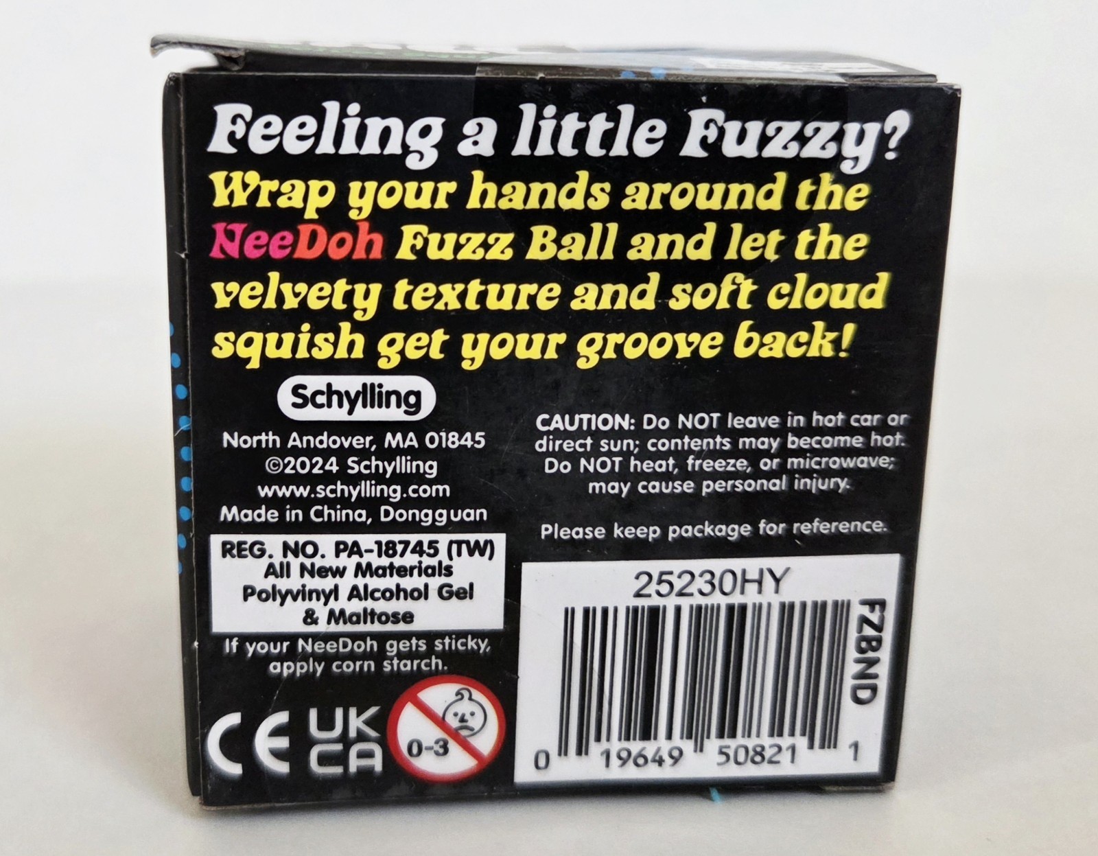Needoh Qr Code PURPLE Needoh FUZZ BALL THE O.G. Nee Doh Squish Stress Ball