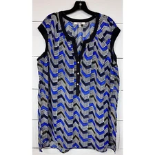 Daniel Rainn Sleeveless Blouse Women's Size 2X