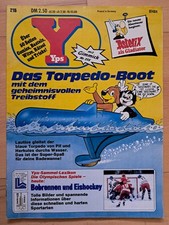 Yps Nr.215 von 1979 mit Olympia-Lexikon, Hombre, Asterix... - TOP Z1 Comicheft