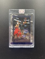 2020-21 Panini One and One Timeless Moments Anthony Edwards Blue Auto /35 Rookie