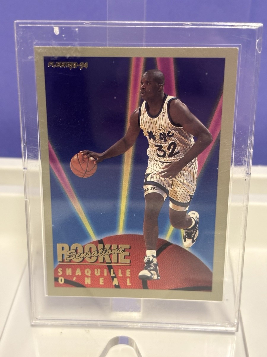 1993-94 Fleer Basketball Rookie Sensations #18 Shaquille Shaq O
