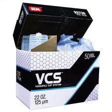 SEM Products VCS 50ct 125 Micron 22oz with ratio hard cup