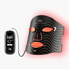 Inia LED Red Light Therapy Face Mask, Dual-Wavelength 630nm Red and 850nm
