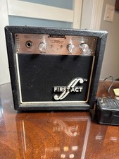First Act MA104 Guitar Amplifier With Volume/Gain/Tone Controls Adapter 49-5