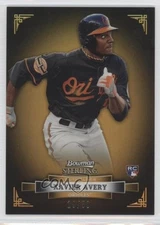 2012 Bowman Sterling Gold Refractor 10/50 Xavier Avery #42 Rookie RC 0f8