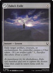 Zuko's Exile #3 Common - Avatar: The Last Airbender Magic: The Gathering