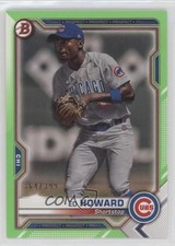 2021 Bowman Prospects Neon Green Border 364/399 Ed Howard #BP-12 0q4s