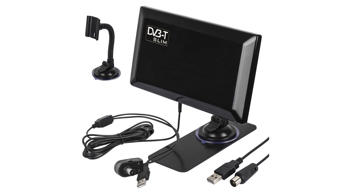 Антенна MCTV-948 для работы в режиме реального времени DVB-TT2 H265 HEVC Maclean Slim 7290₽