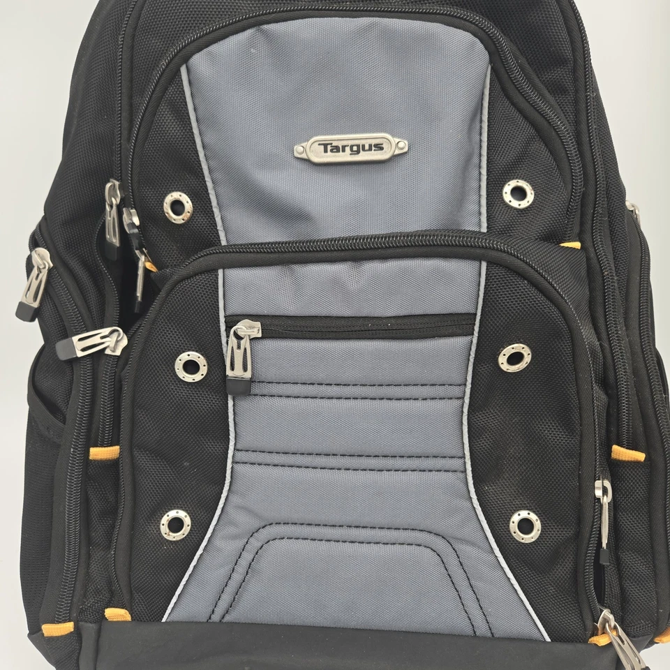 Mochila para portátil Targus Drifter II, negra/gris - Mochila para hombre, negocios,... Foto 3 de 4