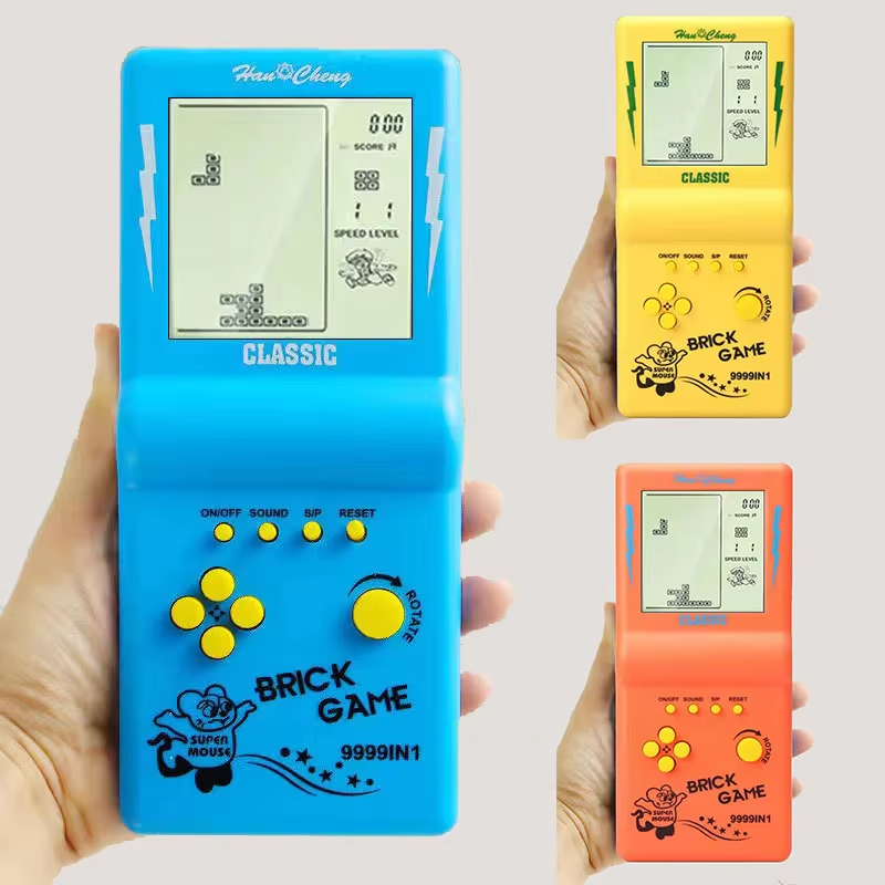 Handheld Retro Game Console 23 Built in Games Tetris Brick Player
