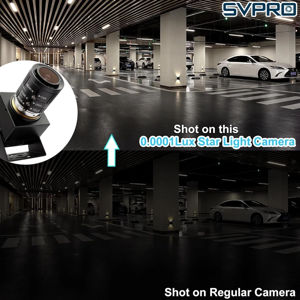 1080P USB Starlight Webcam 3.6-10mm Zoom CS-Mount Industrie Plug&Play - Bild 2 von 4