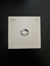 Oura Ring Gen 4 Size 9 Silver Brand New Factory Sealed
