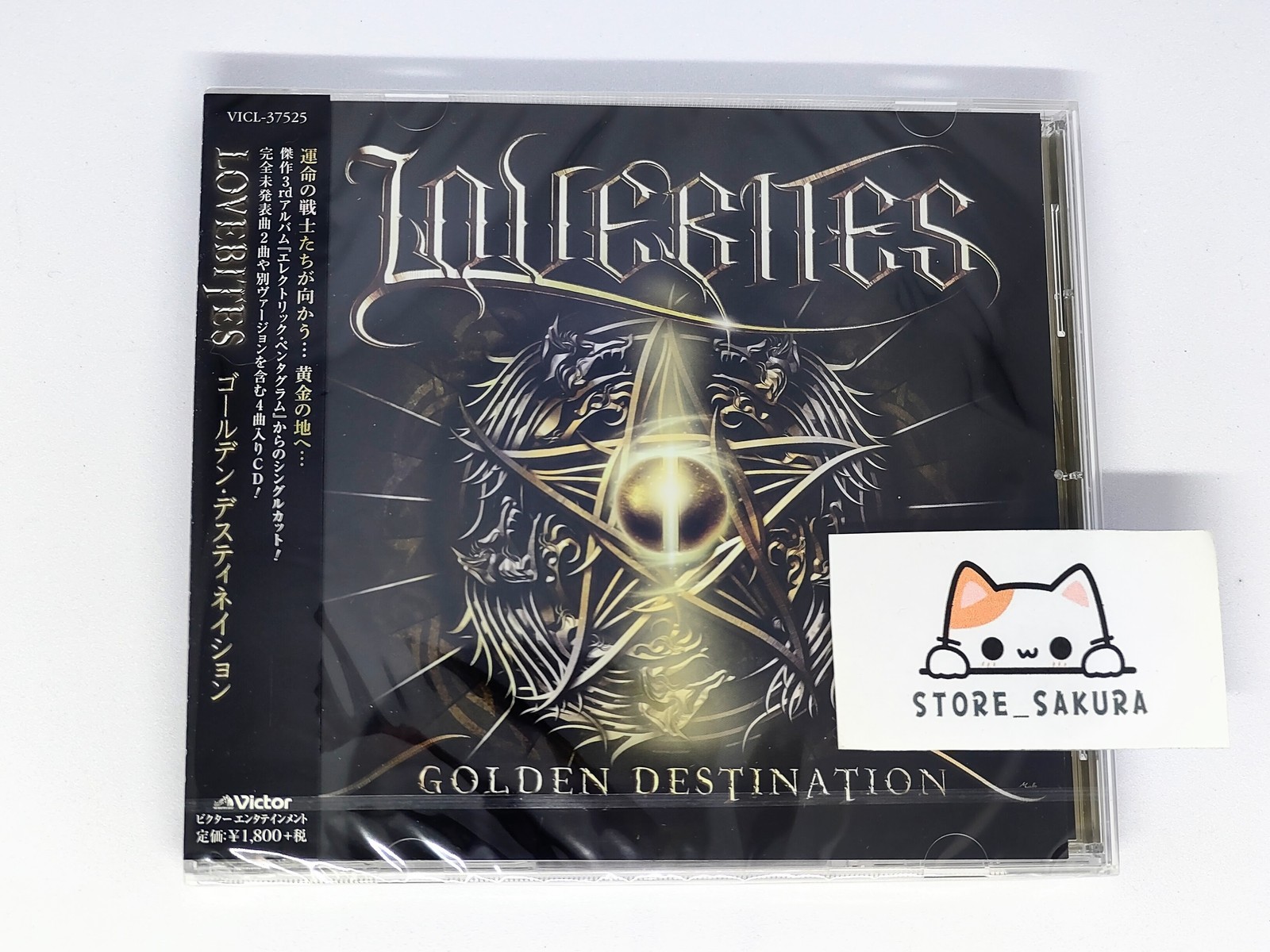 LOVEBITES Golden Destination Standard Edition  From Japan CD 4tracks Music