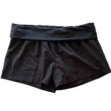 La Blanca Island Goddess Banded Boardshort Swimsuit Bottom Board Shorts Size M