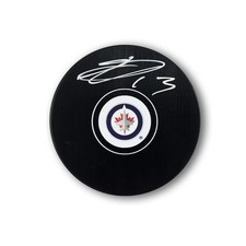 Gabriel Vilardi Autographed Winnipeg Jets Hockey Puck