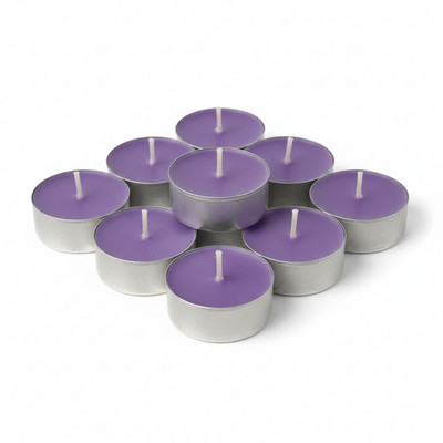 10 Duftkerzen Chupa Chups mit Traubenduft - Tea Lights Duft Traube