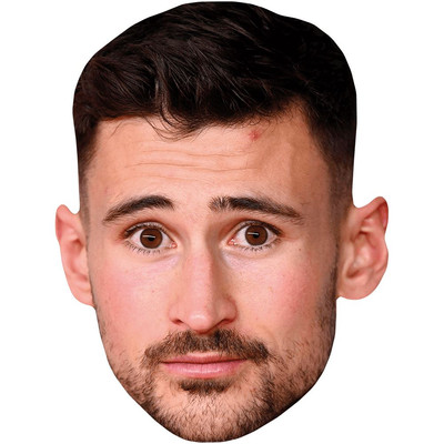 Jake Williamson (Beard) Big Head. Larger than life mask.