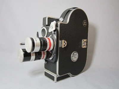 BOLEX REX-4 H8 REFLEX 8MM MOVIE CAMERA, KERN MACRO-SWITAR PRESET C