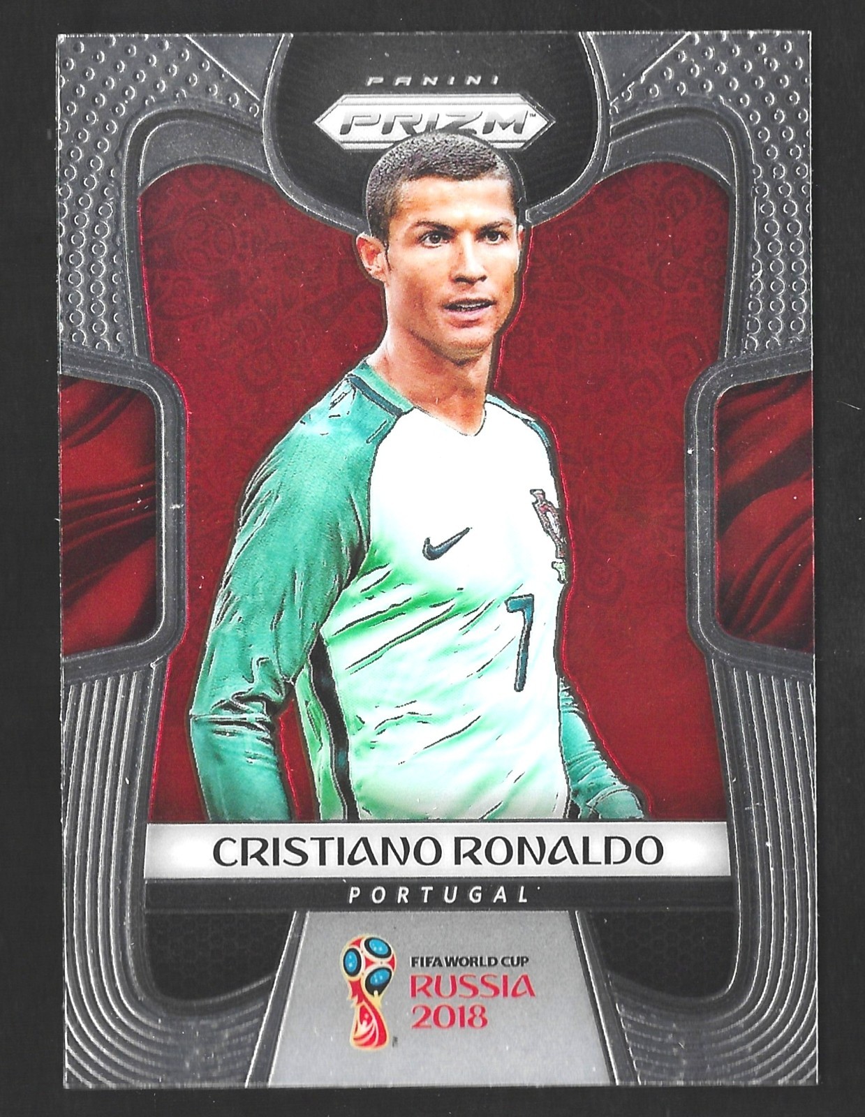 Cristiano Ronaldo 2018 Prizm World Cup #154 Base Price Guide