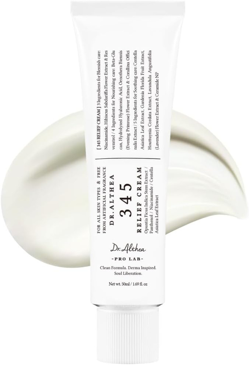 Crema Viso Dr. Althea 345 Relief - Idratante Anti-Rossore Professionale