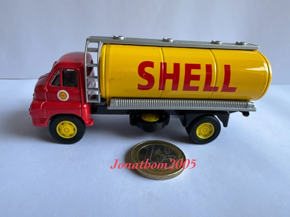 CORGI - BEDFORD S TYPE CITERNE TANKER SHELL 1959 au 1/64° - Photo 1/4