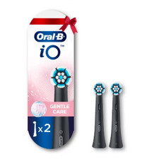 Oral-B iO Gentle Care Replacement Brush Heads - Black - 2ct