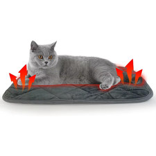 Self-Warming Cat Bed for Indoor and Outdoor Use: Ultra Soft Self-Heating Pet Mat