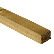 Treated Sawn Timber 47x47mm Garden Fence Posts 1.8m 2.4m 3m FSC Softwood