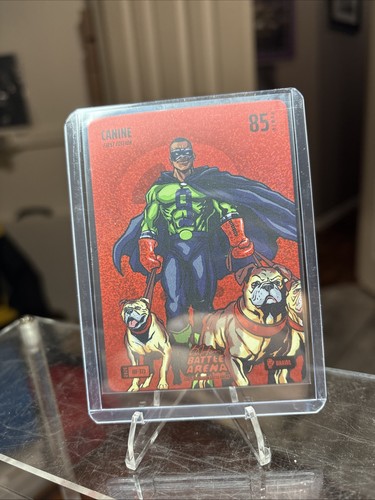2026 Bo Jackson battle arena “canine” Kennith Walker lll Red Battle Foil Ibf-373